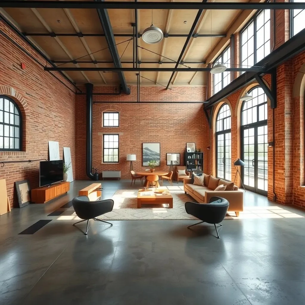 Промышленный стиль: ремонт под loft