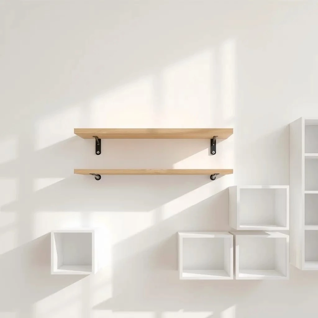 Как выбрать настенные полки